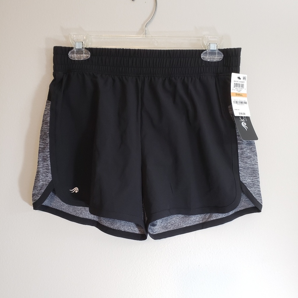 Ideology, Black and Gray Short, Size S